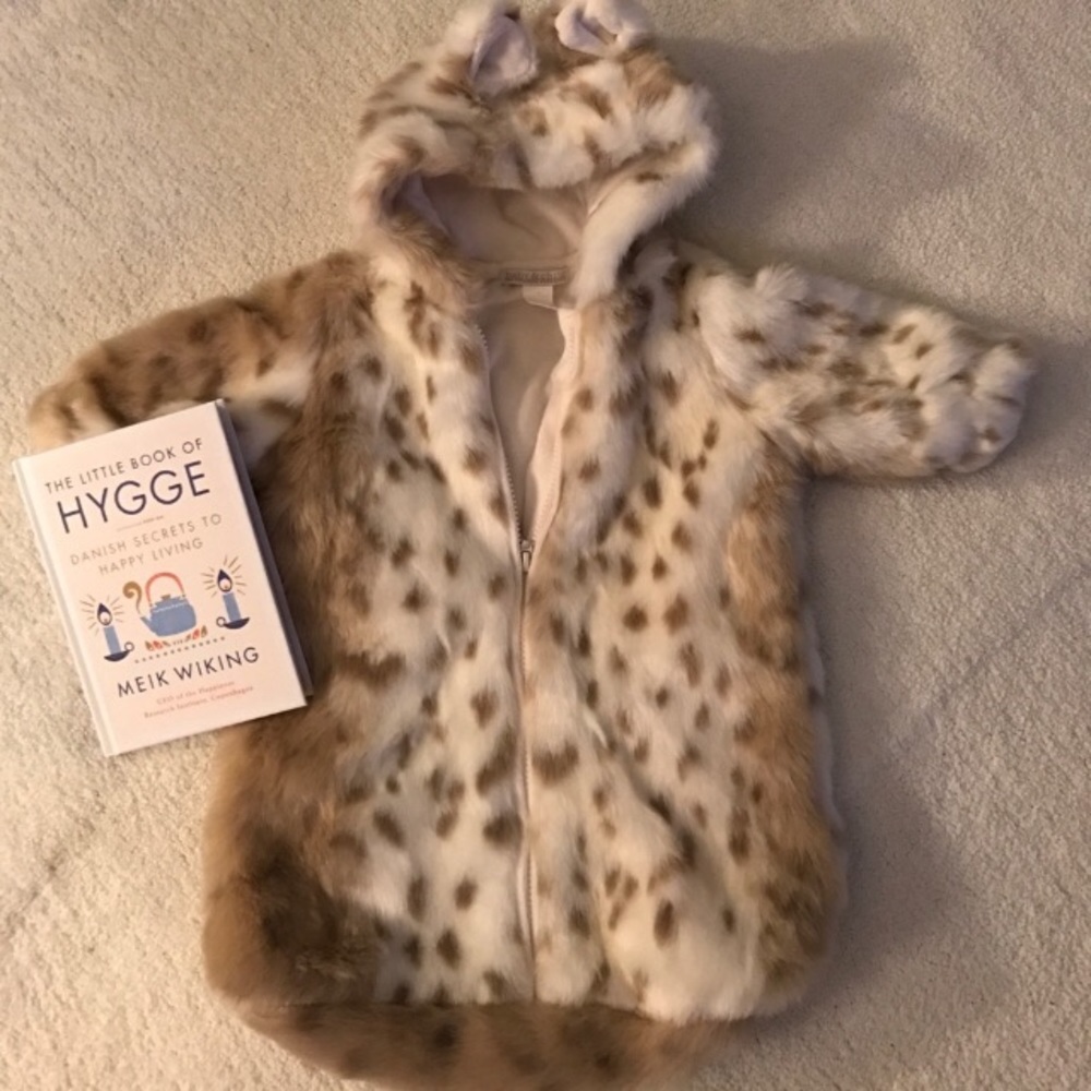 Restoration Hardware Fur Bunting 0-6 Months